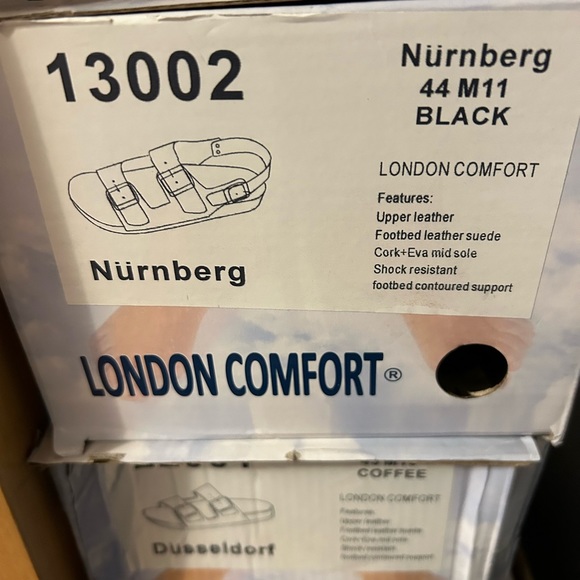 NWT London Comfort mens sandals! - Picture 2 of 8